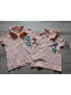 Jungen Poloshirt T-Shirt 2er Pack Gr.80