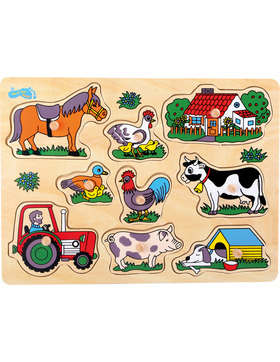 small foot Setpuzzle Bauernhof