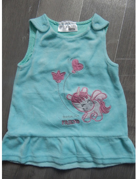 Mädchen Kleid Einhorn Ergee Gr.56
