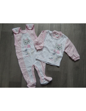 Mädchen Baby Strampler Set 2-teilig Strampler +...