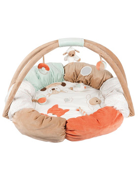 Nattou Fanny und Oscar Spieldecke Krabbeldecke mit...