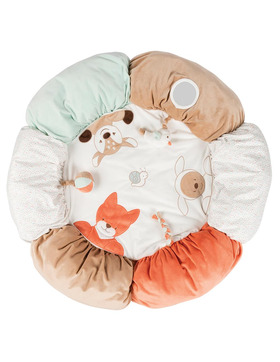 Nattou Fanny und Oscar Spieldecke Krabbeldecke mit...