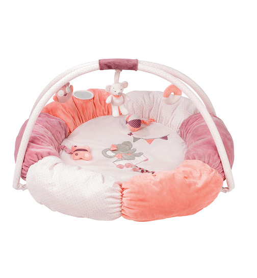 Nattou Adele und Valentine Spieldecke Krabbeldecke mit Spielbogen