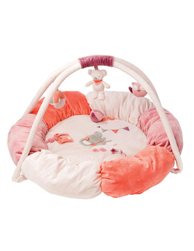 Nattou Adele und Valentine Spieldecke Krabbeldecke mit...