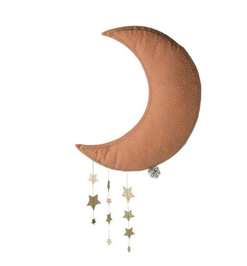 Picca Loulou Kollektion - Wanddeko Mond pink