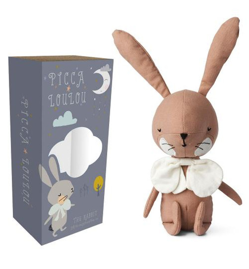 Picca Loulou Kollektion - Stofftier Hase pink