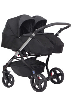 Zekiwa Zwillingswagen Twins Special Anthrazit-Schwarz