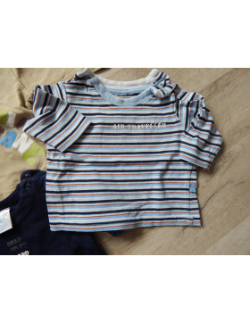 Jungen Langarmshirt Paket 5 Stück Gr.62 -68