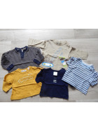 Jungen Langarmshirt Paket 5 Stück Gr.62 -68