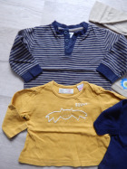 Jungen Langarmshirt Paket 5 Stück Gr.62 -68