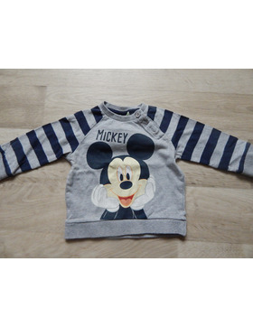 Jungen Baby Sweatshirt Disney Mickey Maus Gr.68