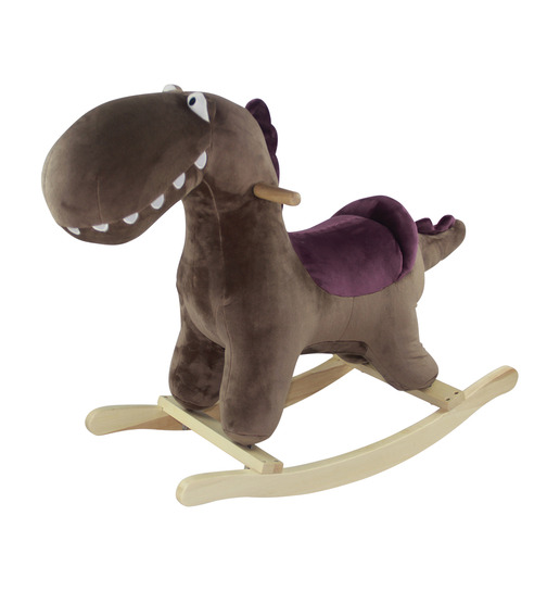 knorrtoys Schaukeltier Dino Henry braun