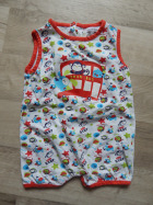 Baby Spieler Strampler Unisex kurz Nature Home Gr.74-80