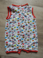 Baby Spieler Strampler Unisex kurz Nature Home Gr.74-80