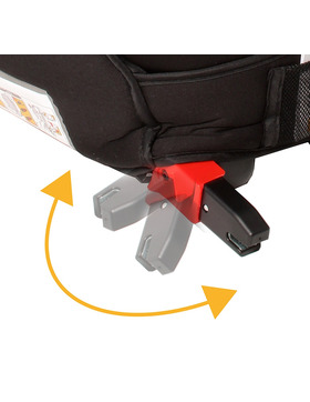 Osann Sitzschale Junior Isofix mit Gurtfix Autositz Black...