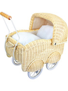 small foot Puppenwagen Korbgeflecht groß