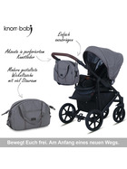 knorr-baby Kombikinderwagen Milos 11- teilig 3 Designs