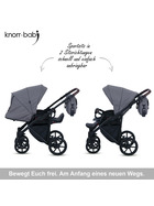 knorr-baby Kombikinderwagen Milos 11- teilig 3 Designs