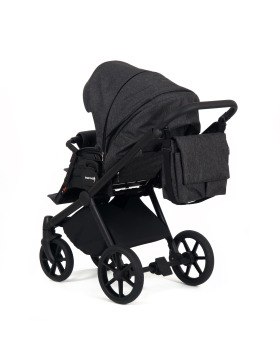 knorr-baby Kombikinderwagen Life+ 2.0 Black Edition