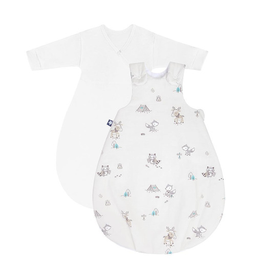 Julius Zöllner Kombi-Schlafsack Cosy Fuchs und Elch