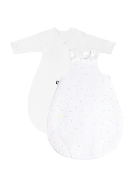 Julius Zöllner Kombi-Schlafsack Cosy Colour Dots