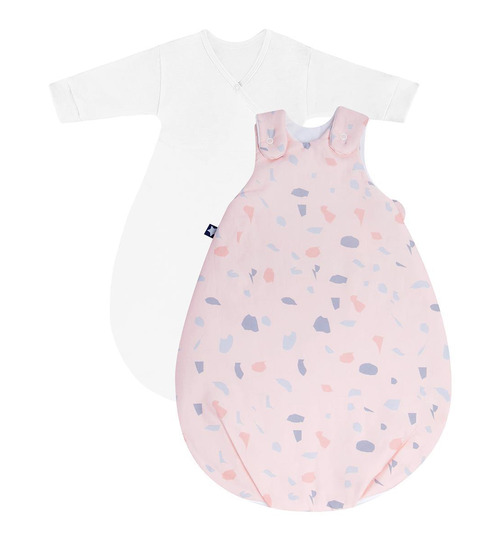 Julius Zöllner Kombi-Schlafsack Cosy Terrazzo Blush