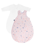 Julius Zöllner Kombi-Schlafsack Cosy Terrazzo Blush