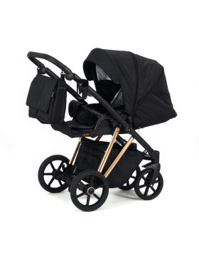 knorr-baby Kombikinderwagen Luzon 11- teilig Gold-Rosè-Edition 3 Designs