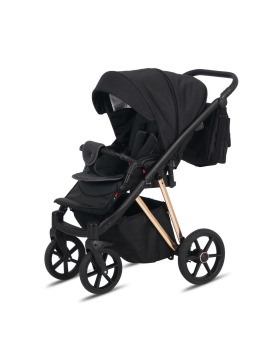 knorr-baby Kombikinderwagen Luzon 11- teilig Gold-Rosè-Edition 3 Designs