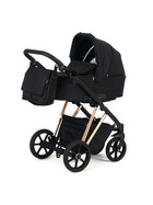 knorr-baby Kombikinderwagen Luzon 11- teilig Gold-Rosè-Edition 3 Designs