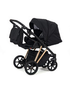 knorr-baby Kombikinderwagen Luzon 11- teilig Gold-Rosè-Edition 3 Designs