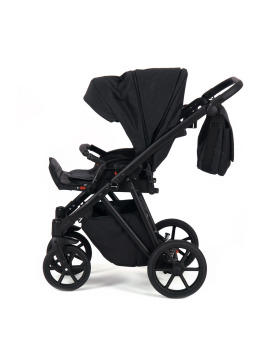 knorr-baby Kombikinderwagen Luzon 11- teilig Black Edition verschiedene Designs