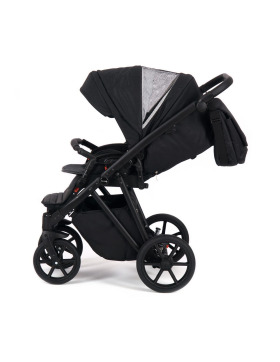 knorr-baby Kombikinderwagen Luzon 11- teilig Black Edition verschiedene Designs