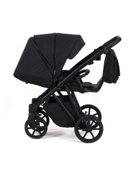 knorr-baby Kombikinderwagen Luzon 11- teilig Black Edition verschiedene Designs
