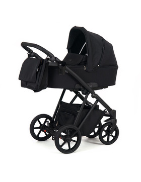 knorr-baby Kombikinderwagen Luzon 11- teilig Black...