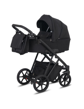 knorr-baby Kombikinderwagen Luzon 11- teilig Black Edition verschiedene Designs