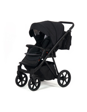 knorr-baby Kombikinderwagen Luzon 11- teilig Black Edition verschiedene Designs
