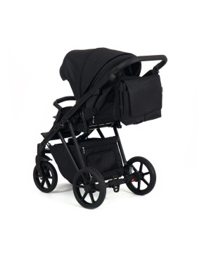 knorr-baby Kombikinderwagen Luzon 11- teilig Black Edition verschiedene Designs
