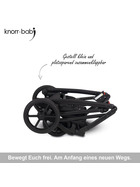 knorr-baby Kombikinderwagen Luzon 11- teilig Black Edition verschiedene Designs