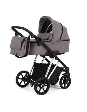 knorr-baby Kombikinderwagen Luzon 11- teilig Silver...
