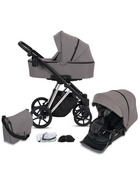 knorr-baby Kombikinderwagen Luzon 11- teilig Silver Edition verschiedene Designs