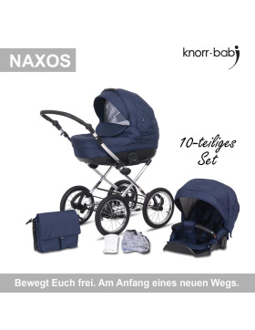 knorr-baby Kombikinderwagen Naxos verschiedene Designs