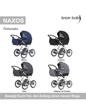 knorr-baby Kombikinderwagen Naxos verschiedene Designs