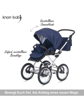 knorr-baby Kombikinderwagen Naxos verschiedene Designs