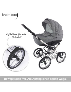knorr-baby Kombikinderwagen Naxos verschiedene Designs
