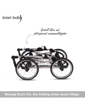 knorr-baby Kombikinderwagen Naxos verschiedene Designs