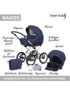 knorr-baby Kombikinderwagen Naxos verschiedene Designs
