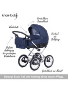 knorr-baby Kombikinderwagen Naxos verschiedene Designs