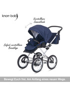 knorr-baby Kombikinderwagen Naxos verschiedene Designs
