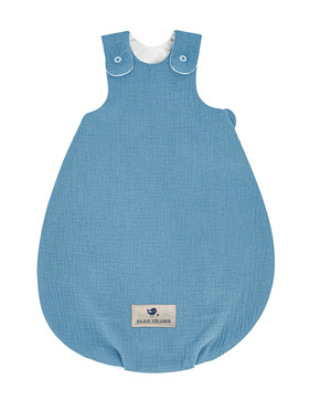Julius Zöllner Babyschlafsack Terra Musseline blau